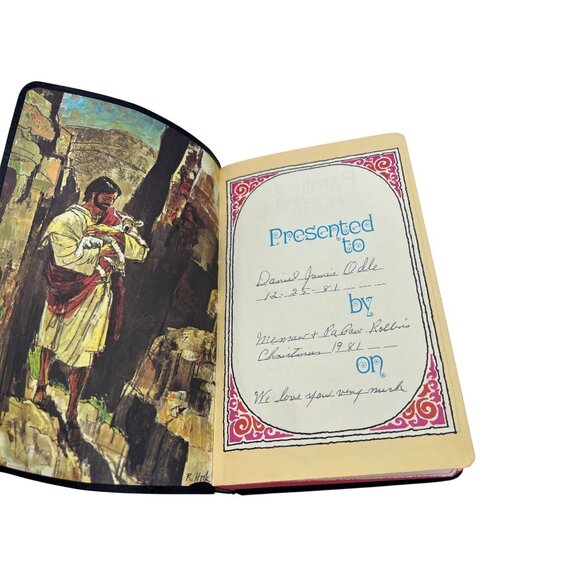 1976 KJV Bible Red Letter Zondervan Lollipop Series in Box - Picture 3 of 10